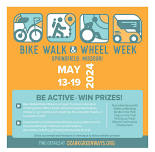 Bike, Walk, and Wheel Week – Guided Sculpture Walk from 12:15 – 12:45 pm