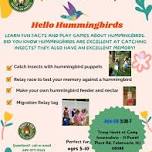 Hello Hummingbirds Girl Scout Edutainment# Class