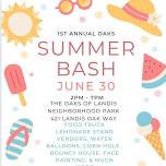 Oaks  SUMMER BASH