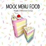 Summer Camp Week 2 - MOCK MENU food camp - At Art Box Studio