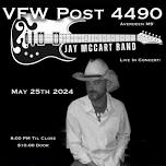 Jay McCart Band Live at VFW Post 4490 Aberdeen