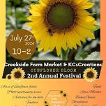 2nd Annual Sunflower Bloom Festival