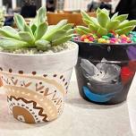 School Break - Kids Paint & Plant a Succulent Workshop