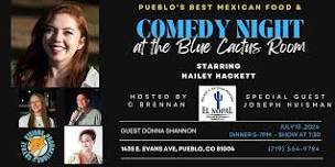 Comedy Night at the Blue Cactus Room July 2024