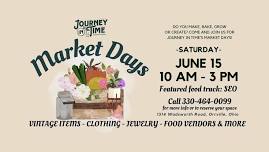 Journey in Time Market Days June 15