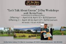 Kevin Feary April Workshop “Let’s Talk About Greens”  — Pat Rini Rohrer Gallery