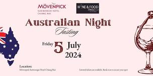 Australian night tasting