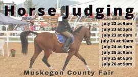 Horse Judging - Daily Events!