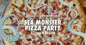 SeaFeast x Zeeks Pizza Sea Monster Pizza Party Fundraiser