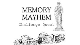 Memory Mayhem Challenge Quest