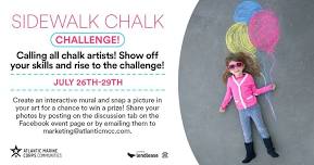 Sidewalk Chalk Challenge!