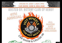 4th Annual Hot Wheels for Hot Meals Car Show