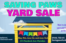 Saving Paws Yard Sale Extravaganza