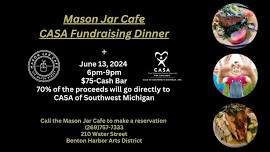 Mason Jar Cafe CASA Fundraising Dinner