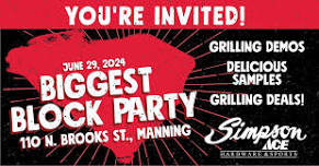 The Biggest Block Party Manning