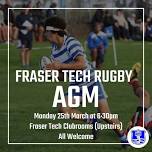 Fraser Tech Rugby AGM