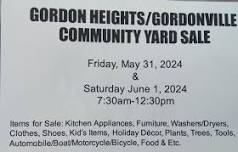 COMMUNITY WIDE YARDSALE