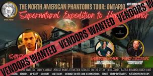 Paranormal Expedition to Haunt Manor (Ontario) VENDOR APPLICATION