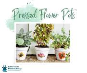 Pressed Flower Pots for Adults