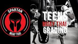 TEENS MUAY THAI GRADING