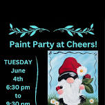 Paint & Sip at Cheers!