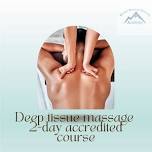 Deep Tissue Massage 2 day accredited course