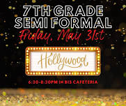 7th Grade Semi Formal Dance