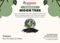 Tecumseh South's Moon Tree Planting