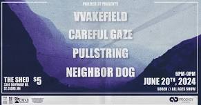 VVAKEFIELD // CAREFUL GAZE // PULLSTRING // NEIGHBOR DOG