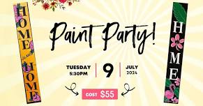 Debrucque Greenhouses Paint Party