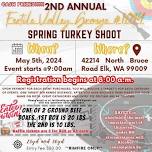 2nd Annual Spring Turkey Shoot and Fundraiser