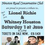 lionel Ritchie and whitney houston tribute night