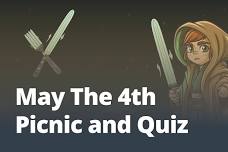 May The 4th Picnic and Quiz