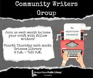 Community Writers Group