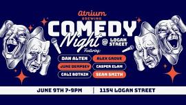 Comedy Night at Atrium Logan Street with Dan Alten & Friends