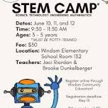 Preschool STEM Camp