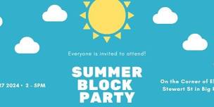 2nd Annual Summer Block Party