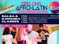 GEELONG LATIN NIGHTS - Free Salsa Class + Tasty Burger Deals