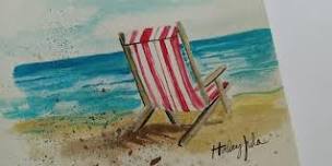 Haley Jula Beach Scene Watercolor Class: Tecumseh