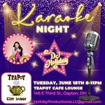 Karaoke Night at Teapot Cafe Lounge