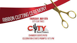 Ribbon Cutting- City Sun Times