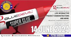 GlueDevil Demo Day at Pietria Hardware