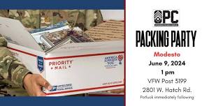 OPC Packing Party- Modesto Chapter