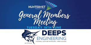 HunterNet General Members Meeting – Hosted by Deeps Engineering