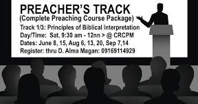 CRCP-Marikina Preaching Course