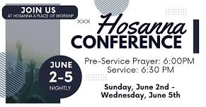 Hosanna Conference 