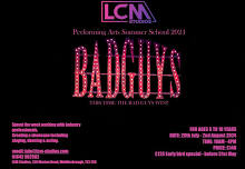 BAD GUYS - Performing Arts Summer School 2024