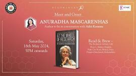 Meet And Greet with Anuradha Mascarenhas