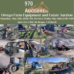 970 Auctions. LLC Ortego Farm Equipment and Estate Auction