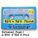 80’s & 90’s Trivia Night